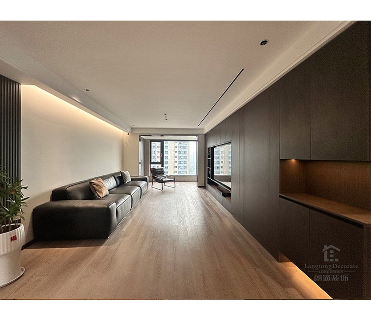 時代悅庭——150㎡現(xiàn)代實景